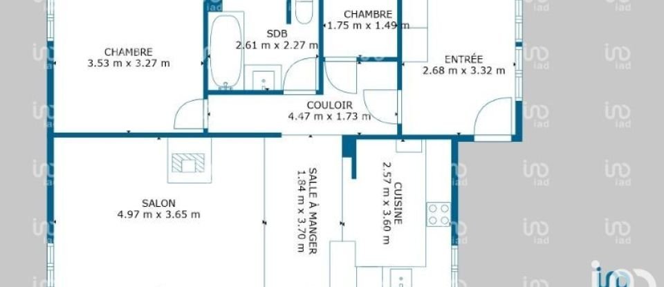 Maison 4 pièces de 120 m² à Montlhéry (91310)