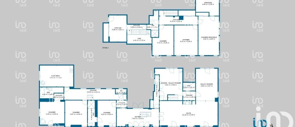 Demeure 11 pièces de 305 m² à Mios (33380)