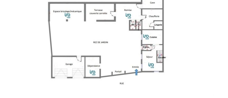 House 7 rooms of 196 m² in Frémainville (95450)