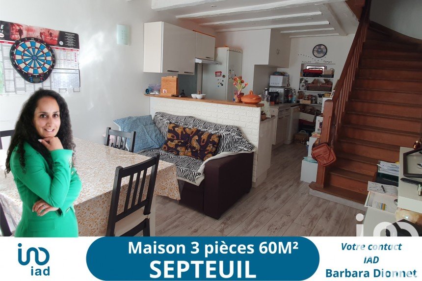 House 3 rooms of 60 m² in Septeuil (78790)