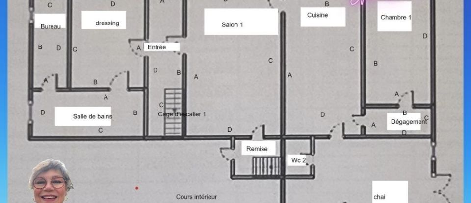 Town house 11 rooms of 280 m² in Saint-Genis-de-Saintonge (17240)