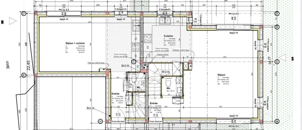 Maison 4 pièces de 80 m² à Itteville (91760)