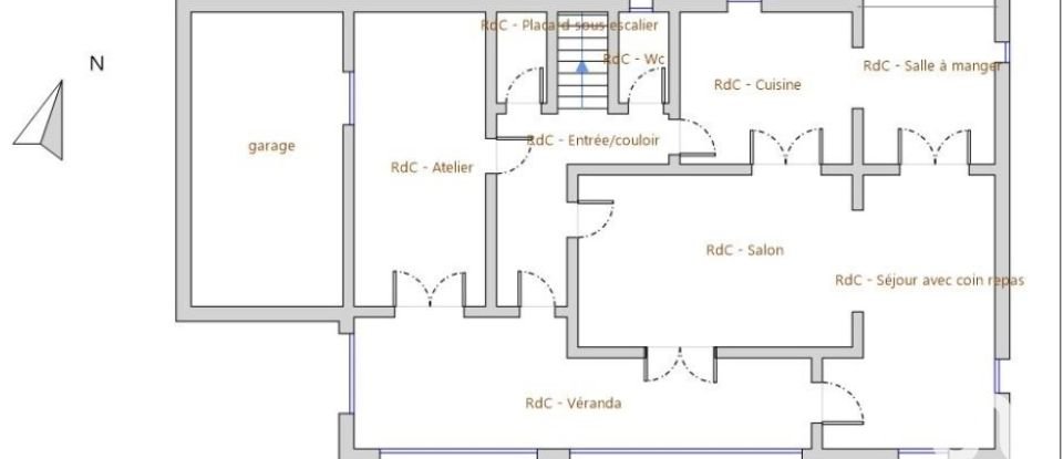 Maison traditionnelle 6 pièces de 111 m² à Sorgues (84700)