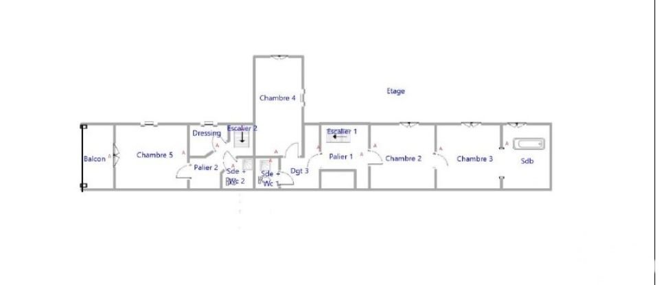 Longere 8 rooms of 211 m² in Pontgouin (28190)