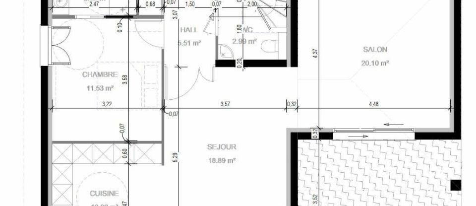 Maison 6 pièces de 123 m² à Alata (20167)