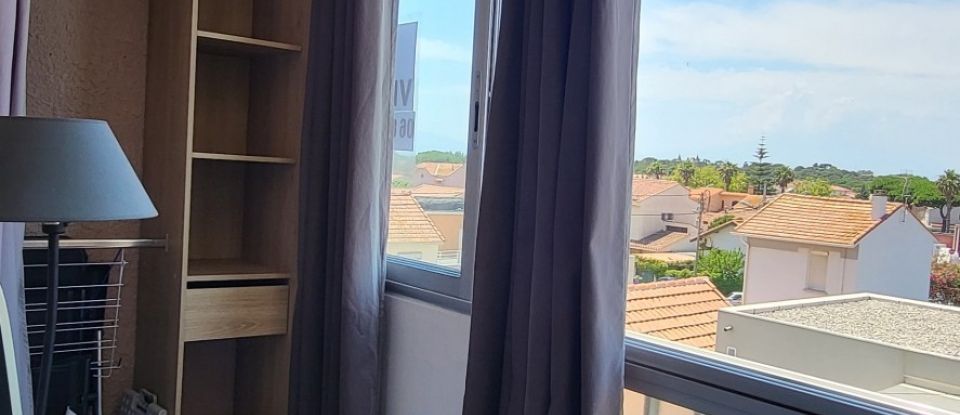 Studio 1 room of 13 m² in Canet-en-Roussillon (66140)