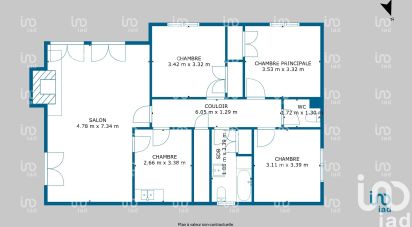 House 4 rooms of 90 m² in Vénéjan (30200)