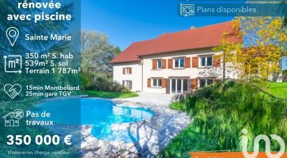 Farm 7 rooms of 350 m² in Montbéliard (25200)