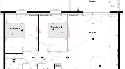 Appartement 3 pièces de 69 m² à Saint-Vincent-de-Tyrosse (40230)