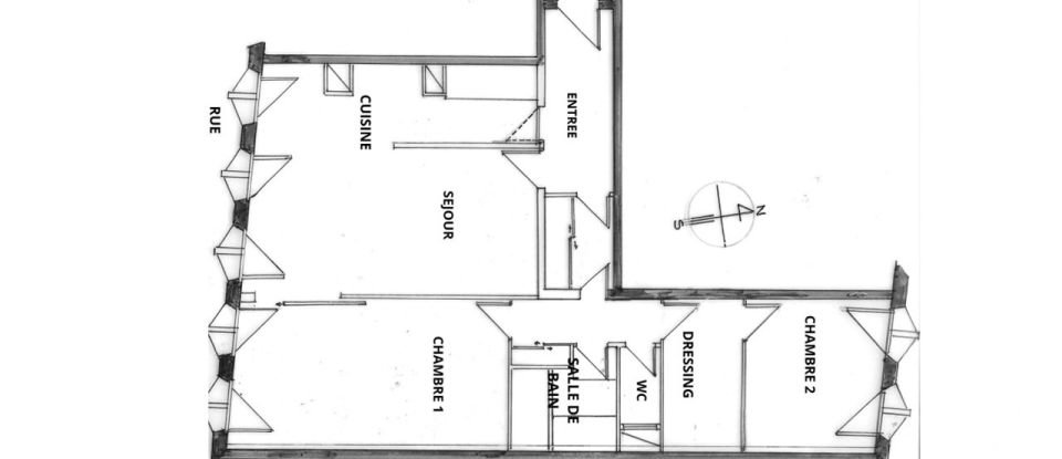 Apartment 4 rooms of 75 m² in Paris (75019)