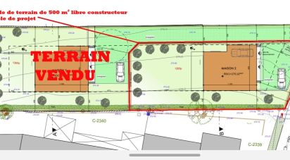 Land of 500 m² in Brison-Saint-Innocent (73100)