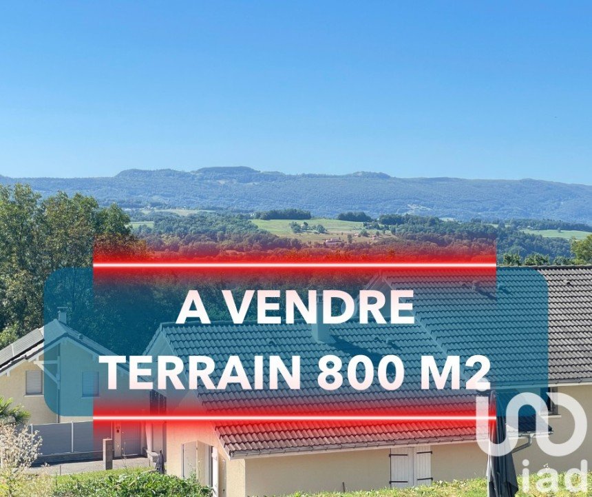 Land of 800 m² in Entrelacs (73410)