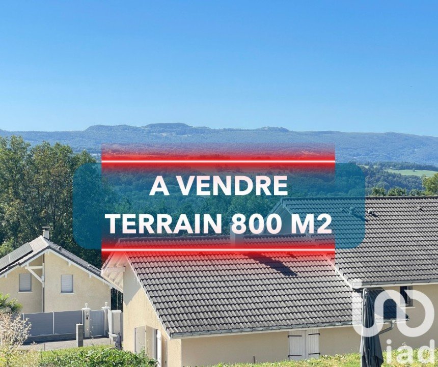 Terrain de 800 m² à Entrelacs (73410)