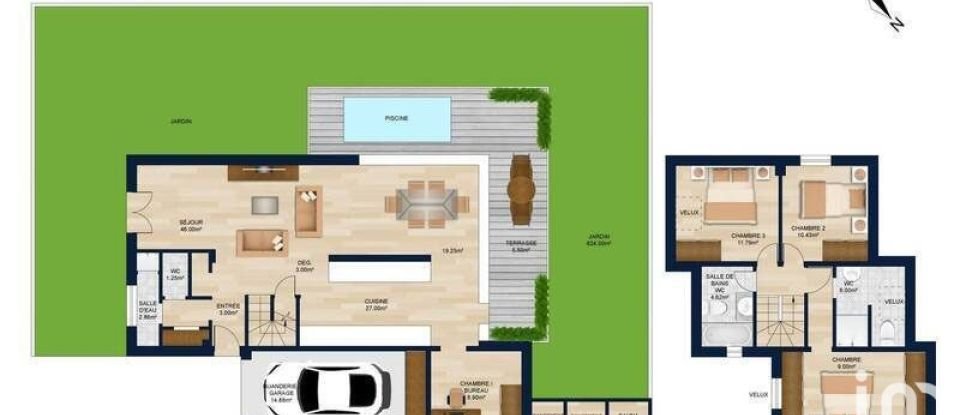 Maison 5 pièces de 113 m² à Ville-la-Grand (74100)