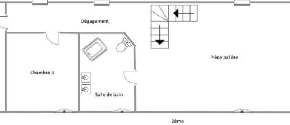 Longère 6 pièces de 172 m² à Saint-Georges-Motel (27710)