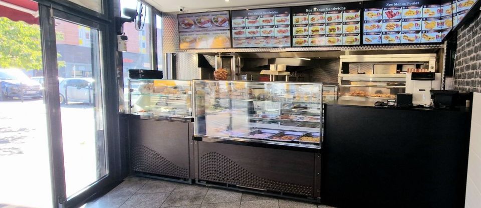 Fast food of 109 m² in Pierrefitte-sur-Seine (93380)