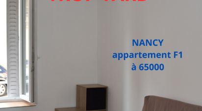 Apartment 1 room of 24 m² in Nancy (54000)