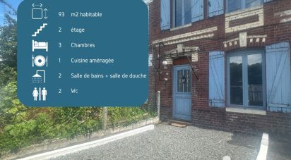 Town house 4 rooms of 93 m² in Le Houlme (76770)