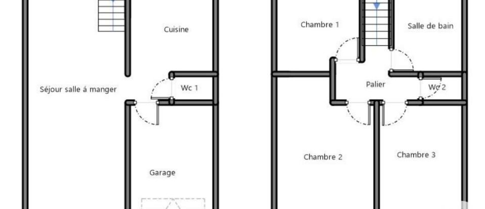 House 4 rooms of 97 m² in Rochefort (17300)