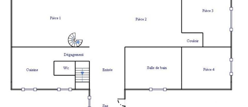 House 5 rooms of 155 m² in Durrenbach (67360)