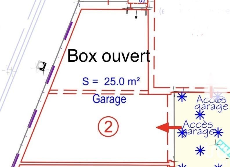 Parking/garage/box de 25 m² à Agde (34300)