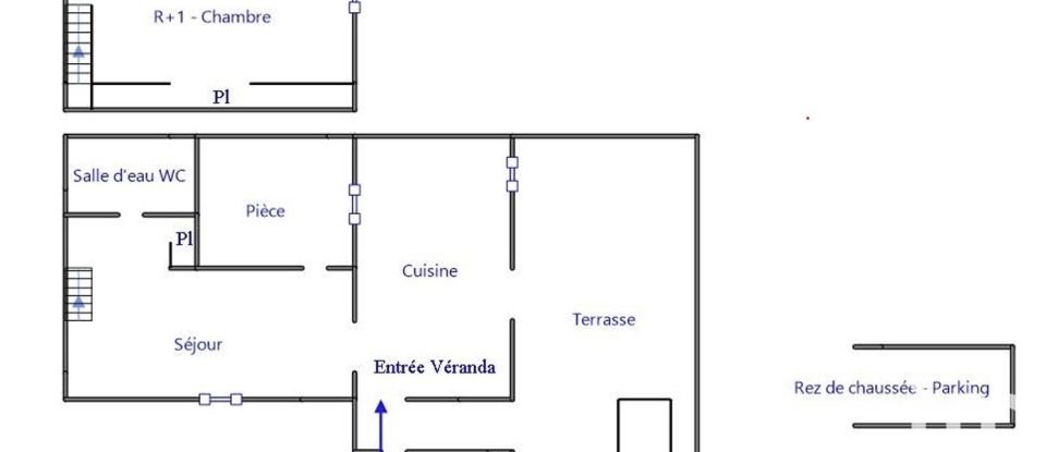 House 3 rooms of 51 m² in Villeneuve-Loubet (06270)