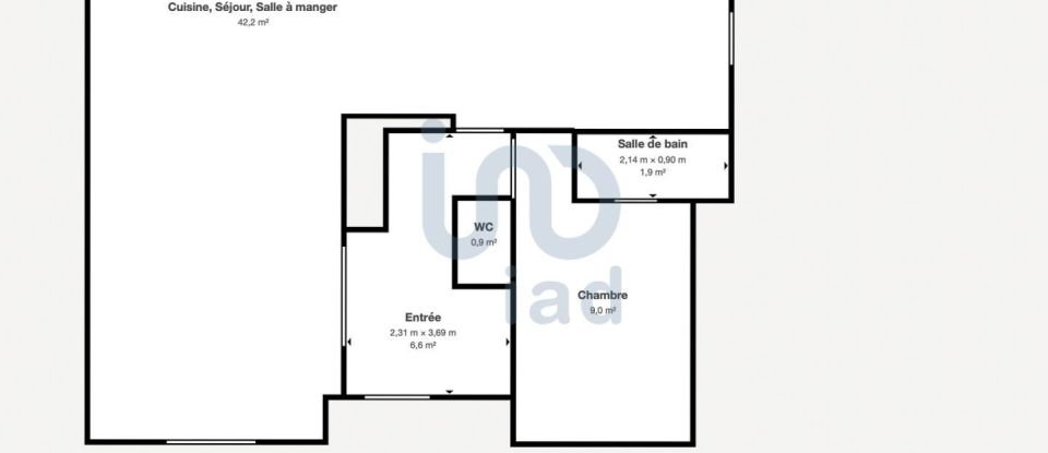 House 6 rooms of 110 m² in Moret Loing et Orvanne (77250)