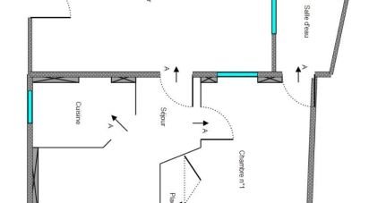 House 5 rooms of 110 m² in Yzeures-sur-Creuse (37290)