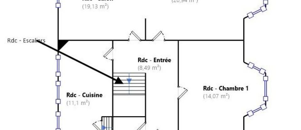 House 7 rooms of 176 m² in Taverny (95150)