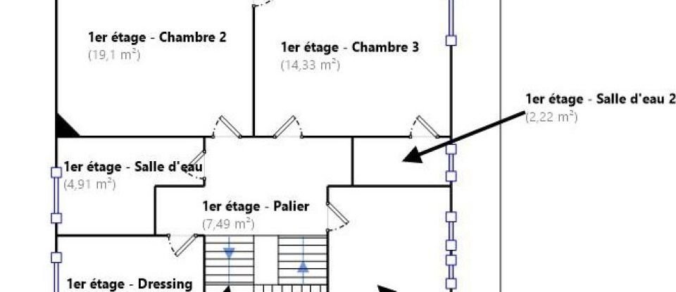 House 7 rooms of 176 m² in Taverny (95150)