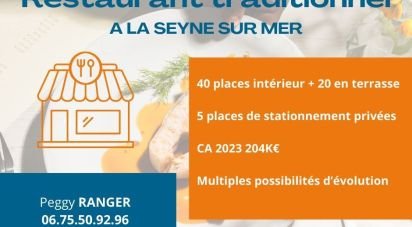 Restaurant of 200 m² in La Seyne-sur-Mer (83500)