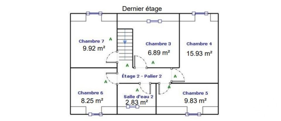 House 10 rooms of 190 m² in Évreux (27000)