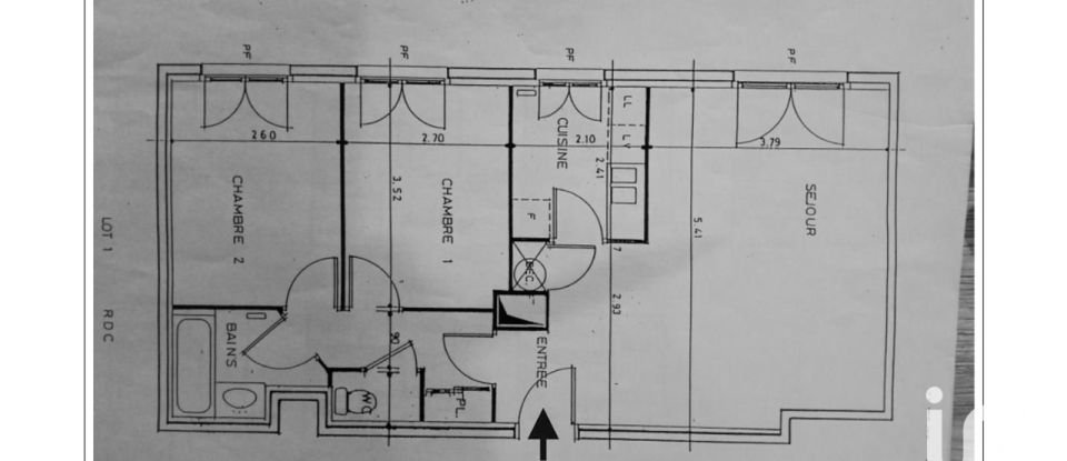 Appartement 3 pièces de 58 m² à Vanves (92170)