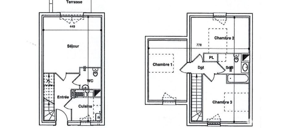 House 4 rooms of 77 m² in La Rivière-Saint-Sauveur (14600)