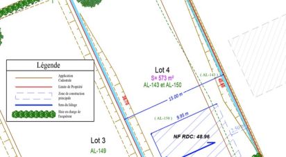 Terrain de 573 m² à Maule (78580)