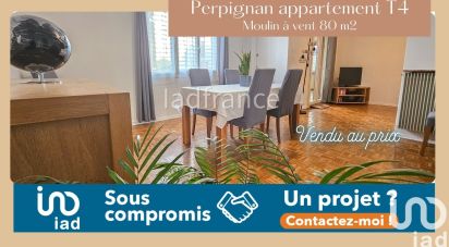 Apartment 4 rooms of 80 m² in Perpignan (66100)