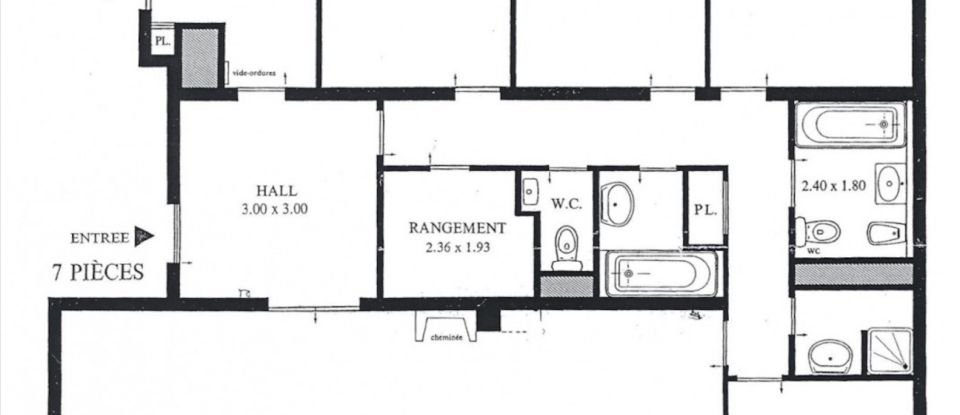 Apartment 6 rooms of 150 m² in Versailles (78000)