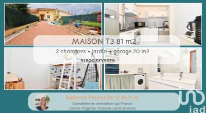 Maison 3 pièces de 81 m² à Seysses (31600)