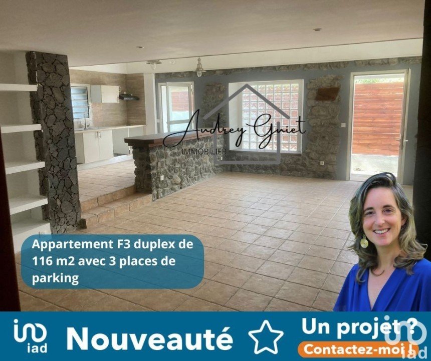 Appartement 3 pièces de 116 m² à BOIS-DE-NEFLES-SAINT-PAUL (97411)