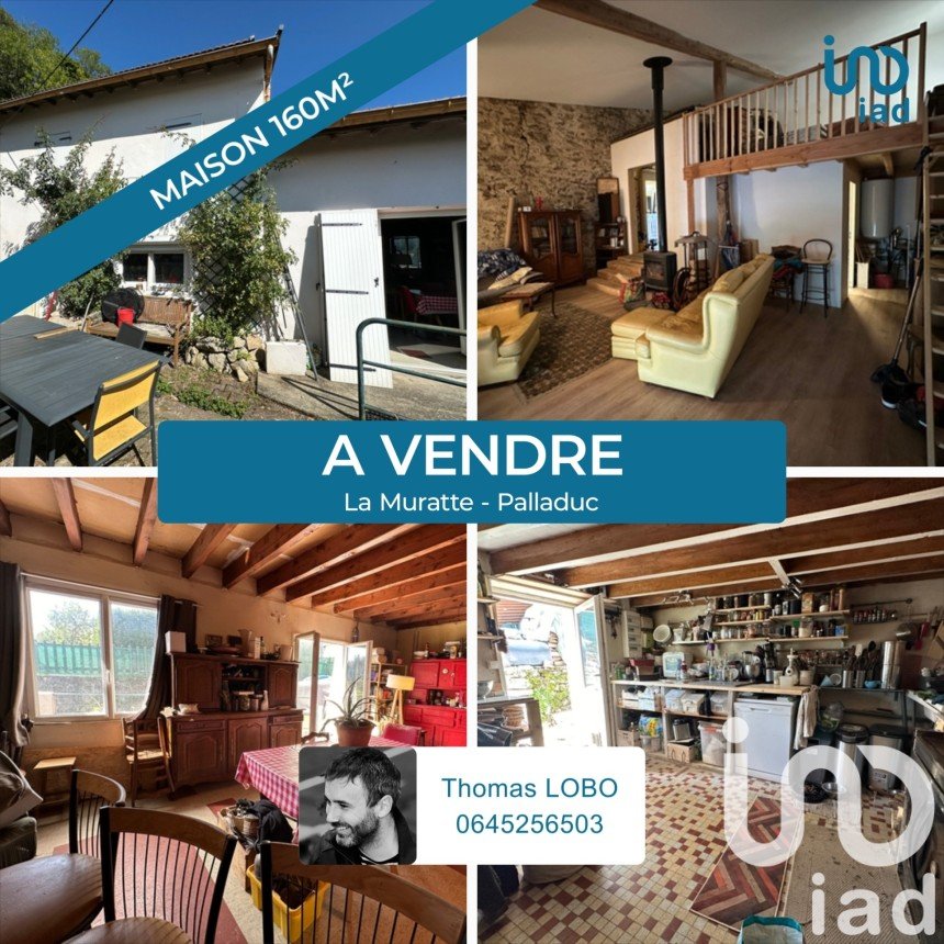 Maison de campagne 7 pièces de 155 m² à Palladuc (63550)