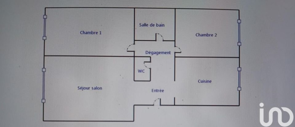 Appartement 3 pièces de 73 m² à Orsay (91400)