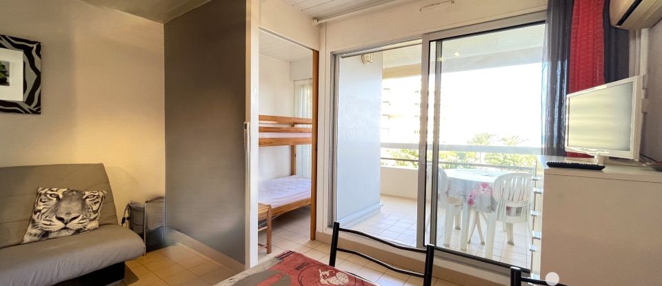 Studio 1 room of 26 m² in Canet-en-Roussillon (66140)