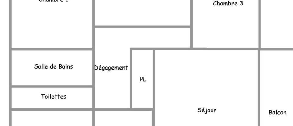 Appartement 4 pièces de 80 m² à Annecy (74000)