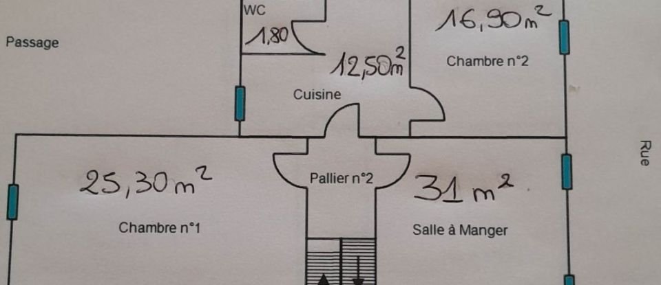 House 11 rooms of 165 m² in Saint-Léonard-de-Noblat (87400)