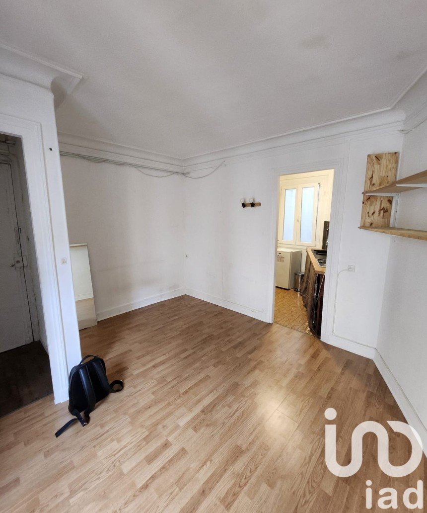 Appartement 1 pièce de 19 m² à Paris (75018)