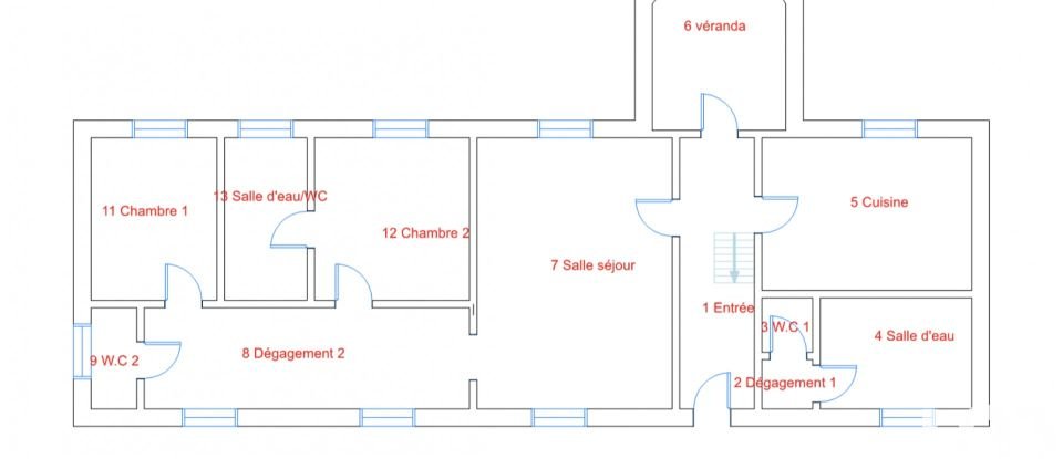 Traditional house 6 rooms of 140 m² in Châtelaillon-Plage (17340)