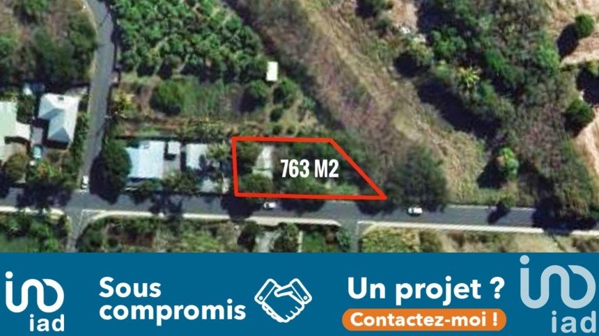 Land of 763 m² in Saint-Louis (97421)