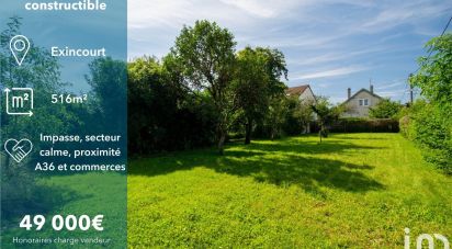 Land of 516 m² in Exincourt (25400)