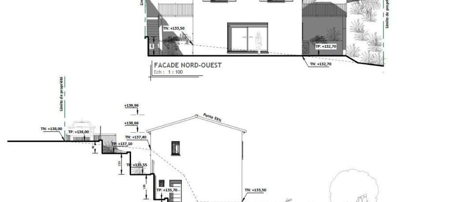 Land of 455 m² in Peillon (06440)