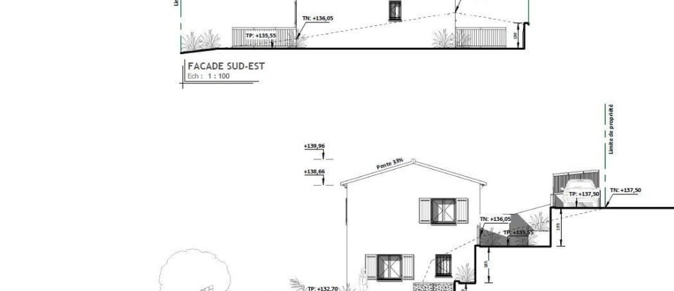 Land of 455 m² in Peillon (06440)